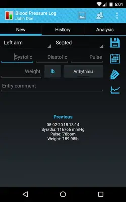 BP Log android App screenshot 13